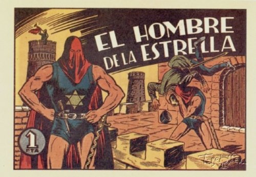 EL HOMBRE DE LA ESTRELLA, EDITORIAL BRUGUERA 1947 (Colección completa)26 tebeos.