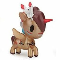 Tokidoki Timber Unicorno Metallico, Series 3 Figure