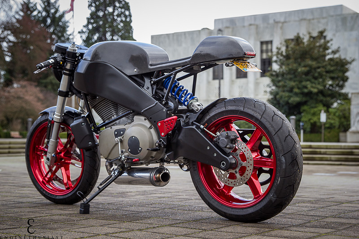 American Cafe Racer - Buell XBR12R Custom | Return of the Cafe Racers