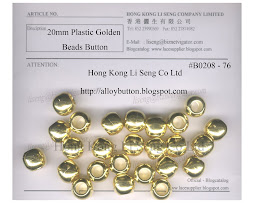 Plastic Golden Beads Button Supplier - Hong Kong Li Seng Co Ltd