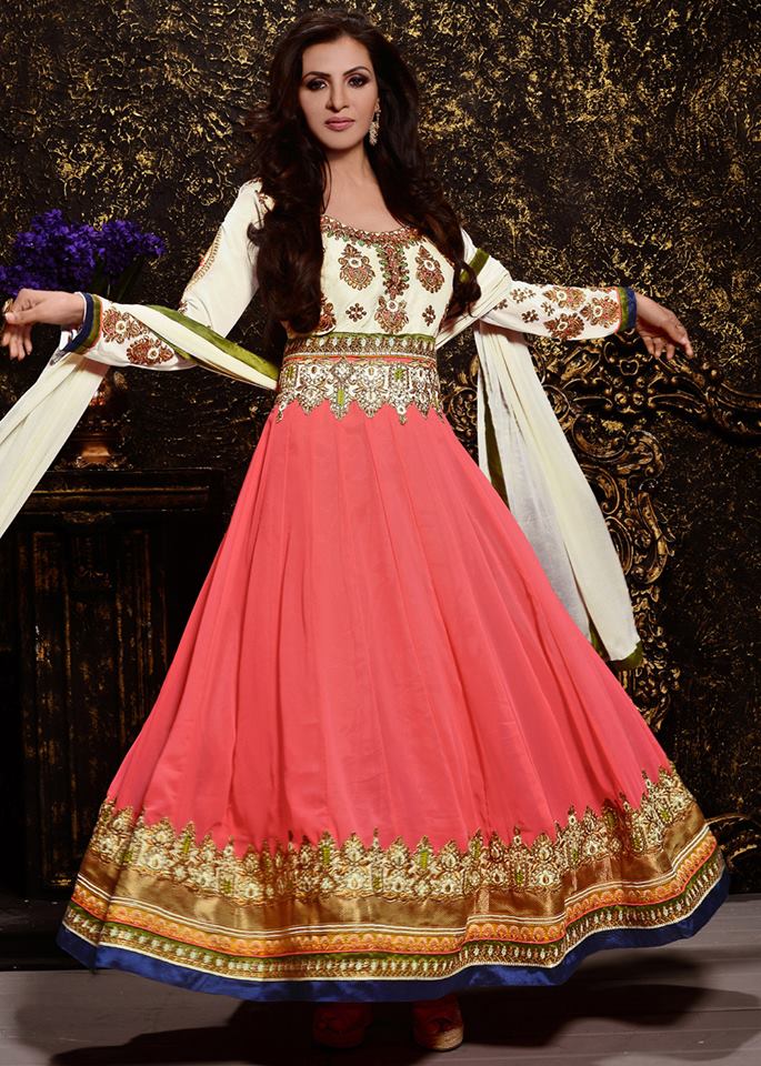 Traditional Indian Party Wear Dresses 2016 In Pink Color | To Fashion
