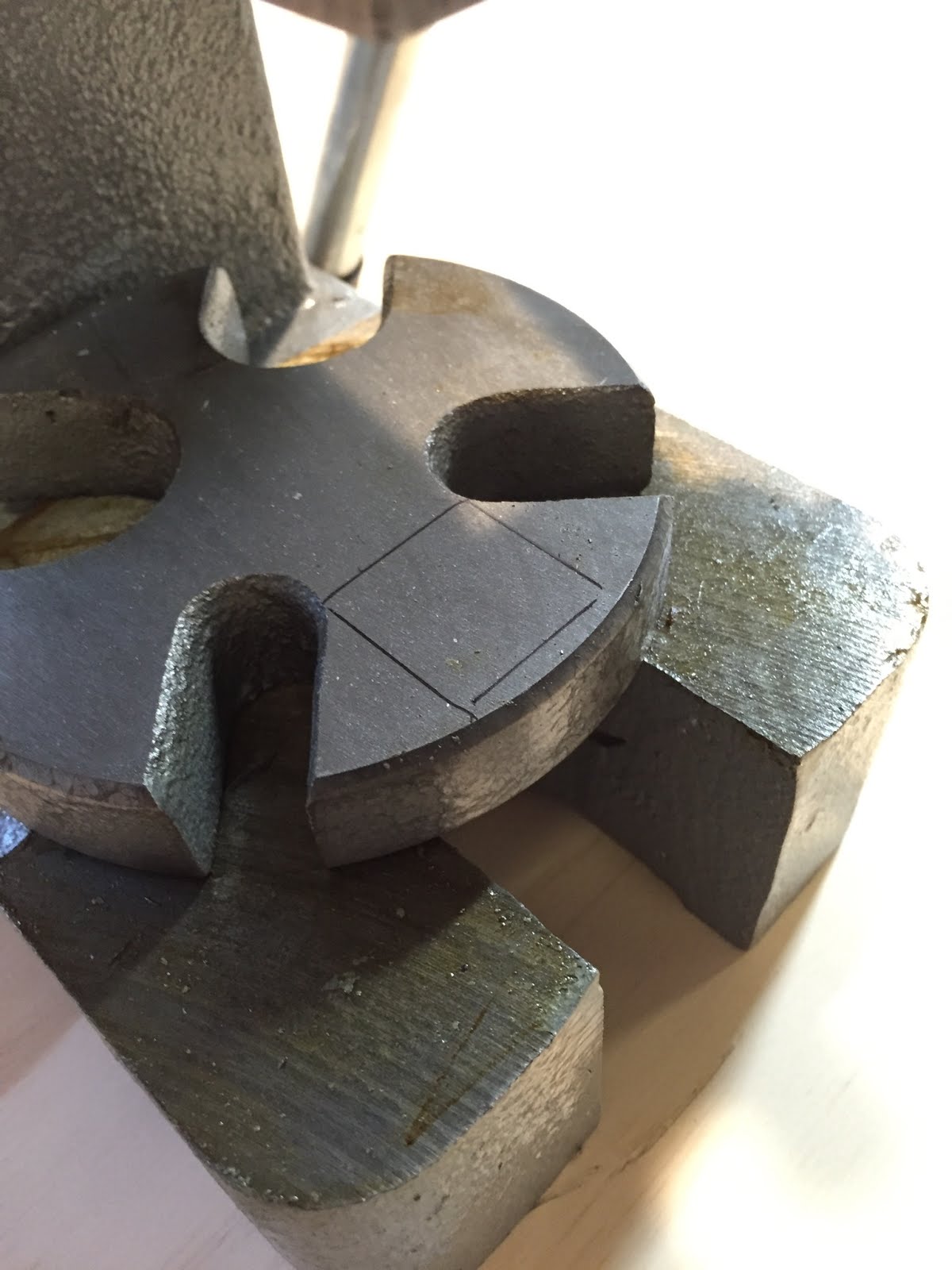 Rusty's CX4 Build Log Arbor Press Modification