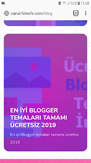 Ücretsiz blogger temaları 2019