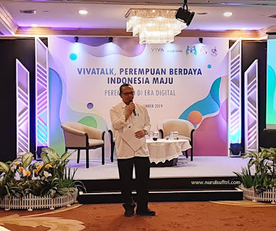 vivatalk peran perempuan di era digital menuju indonesia maju isu kesetaraan gender talkshow nurul sufitri travel lifestyle blogger review hotel millenium