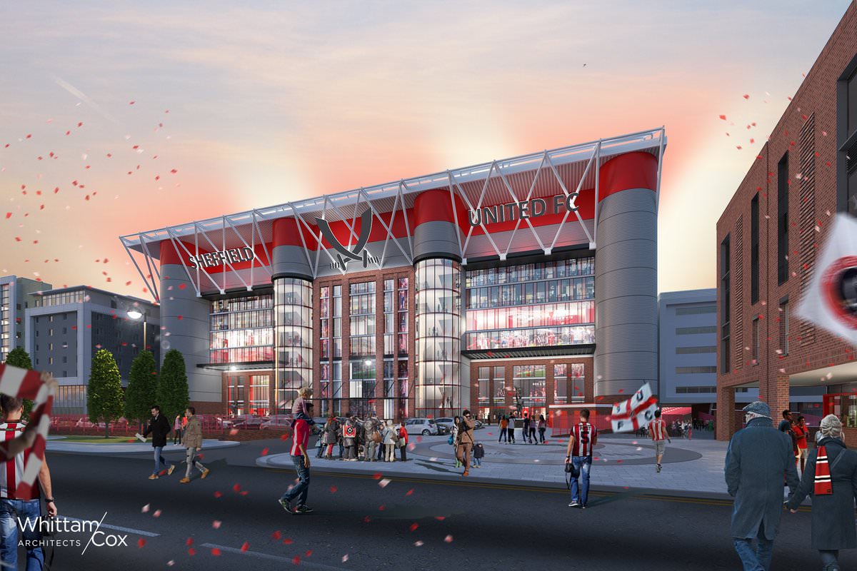 Sheffield United, c’è il progetto per la nuova tribuna di Bramall Lane