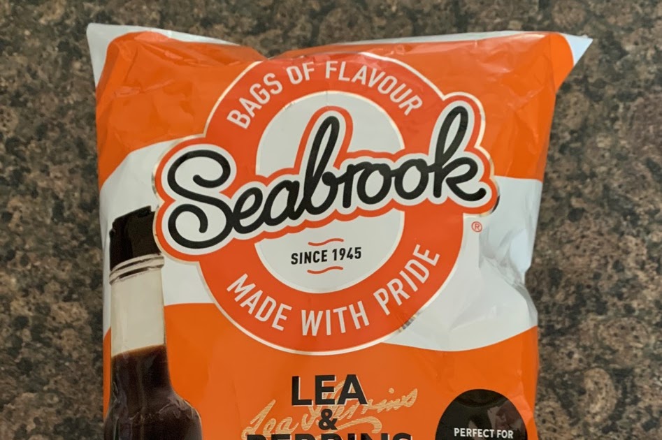 FOODSTUFF FINDS Seabrook Lea & Perrins Worcestershire Sauce Crisps (Asda) By Cinabar