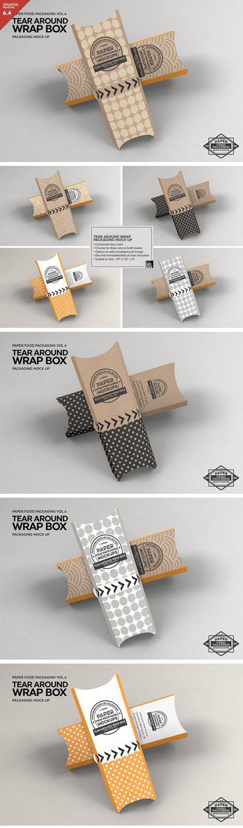 CM - Tear Around Wrap Packaging Mockup 2306726 2 fert