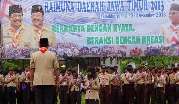 Senkom Malang Perkuat Pengamanan Raimuna ke 12 Jatim