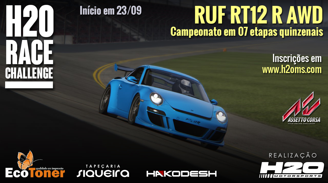 H2O  Equipe de Automobilismo Virtual: RUF RT12 R AWD (Cancelado)