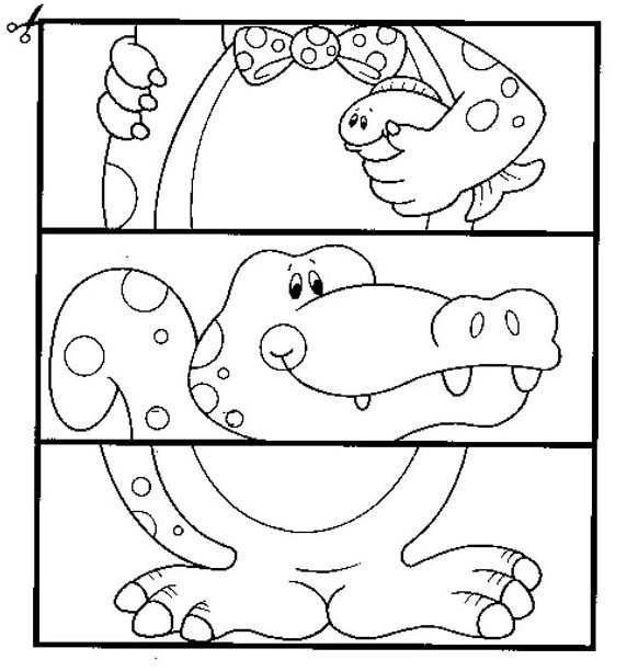 RECURSOS Rompecabezas para colorear La Eduteca