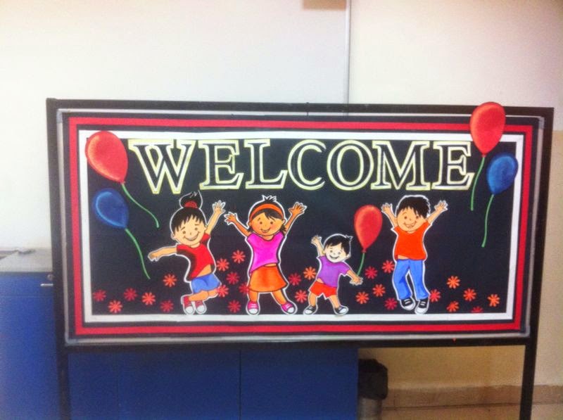 Art ,Craft ideas and bulletin boards for elementary schools: Welcome ...