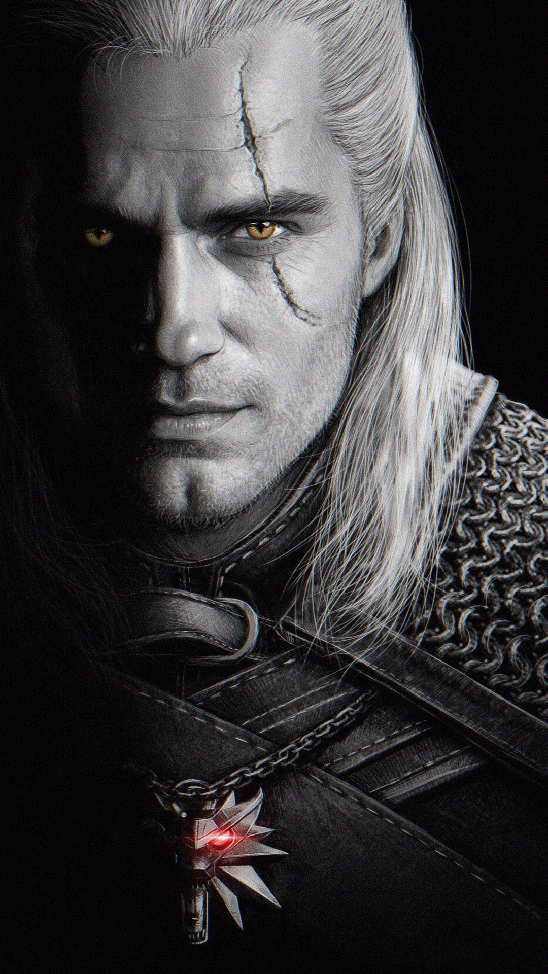 The Witcher Henry Cavill 4k