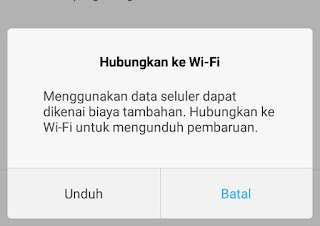 Menghilangkan Notifikasi Pembaruan Perangkat Lunak