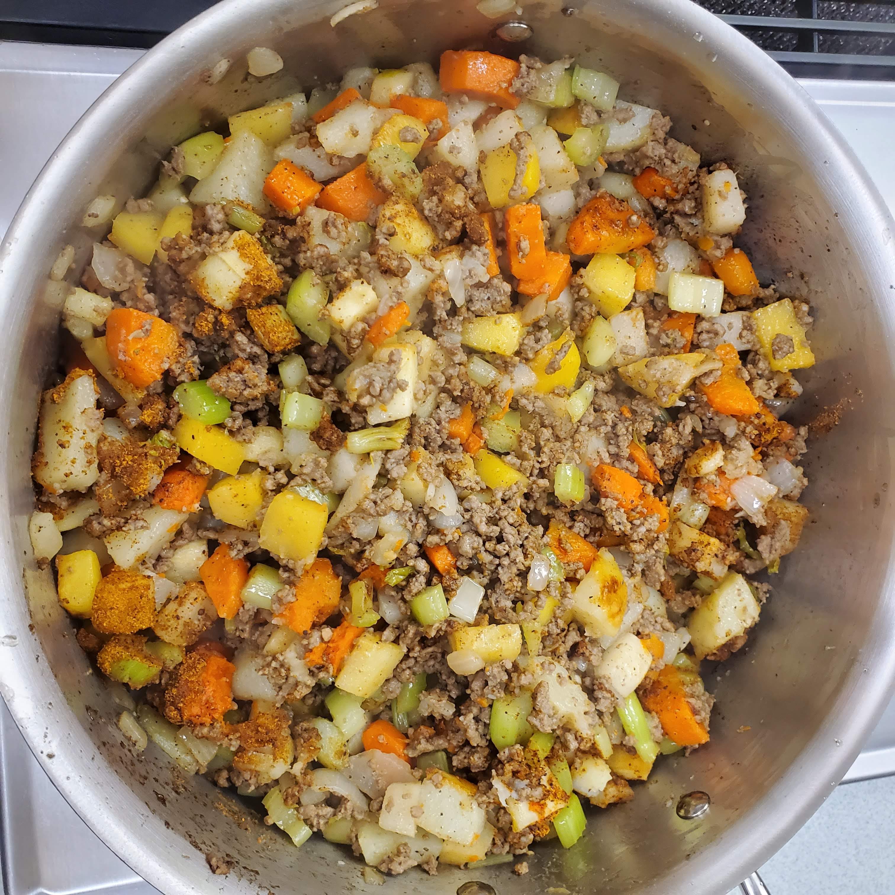 Beef & Root Vegetable Soup