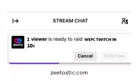 How To Raid on Twitch