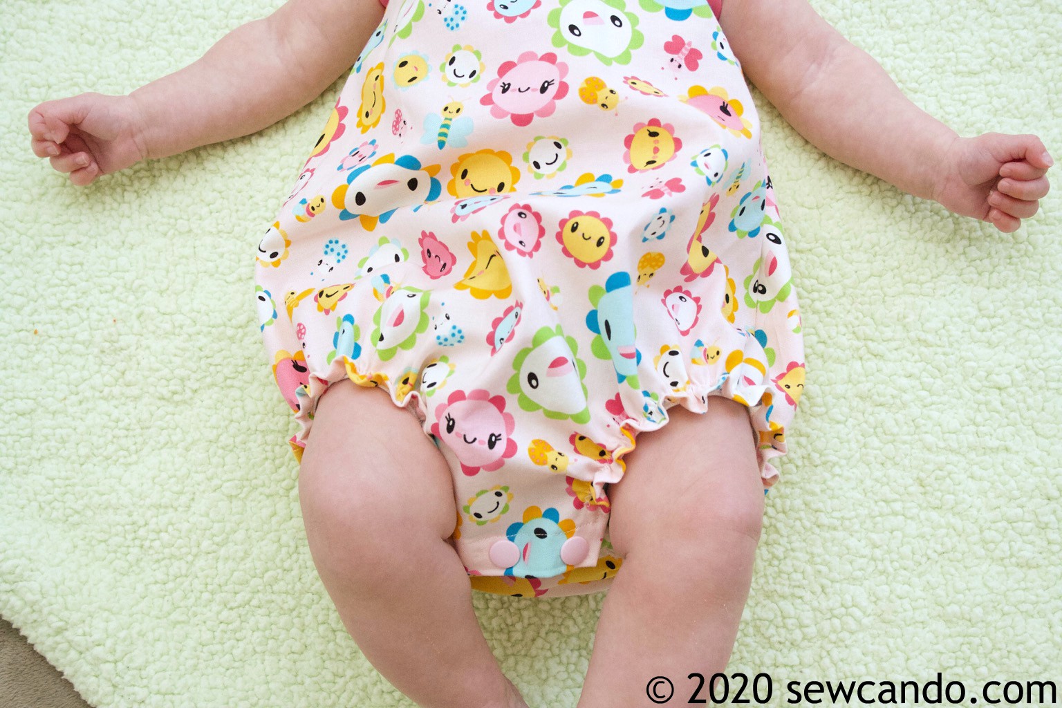 Sew Can Do Easy Any Size Baby Bubble Romper