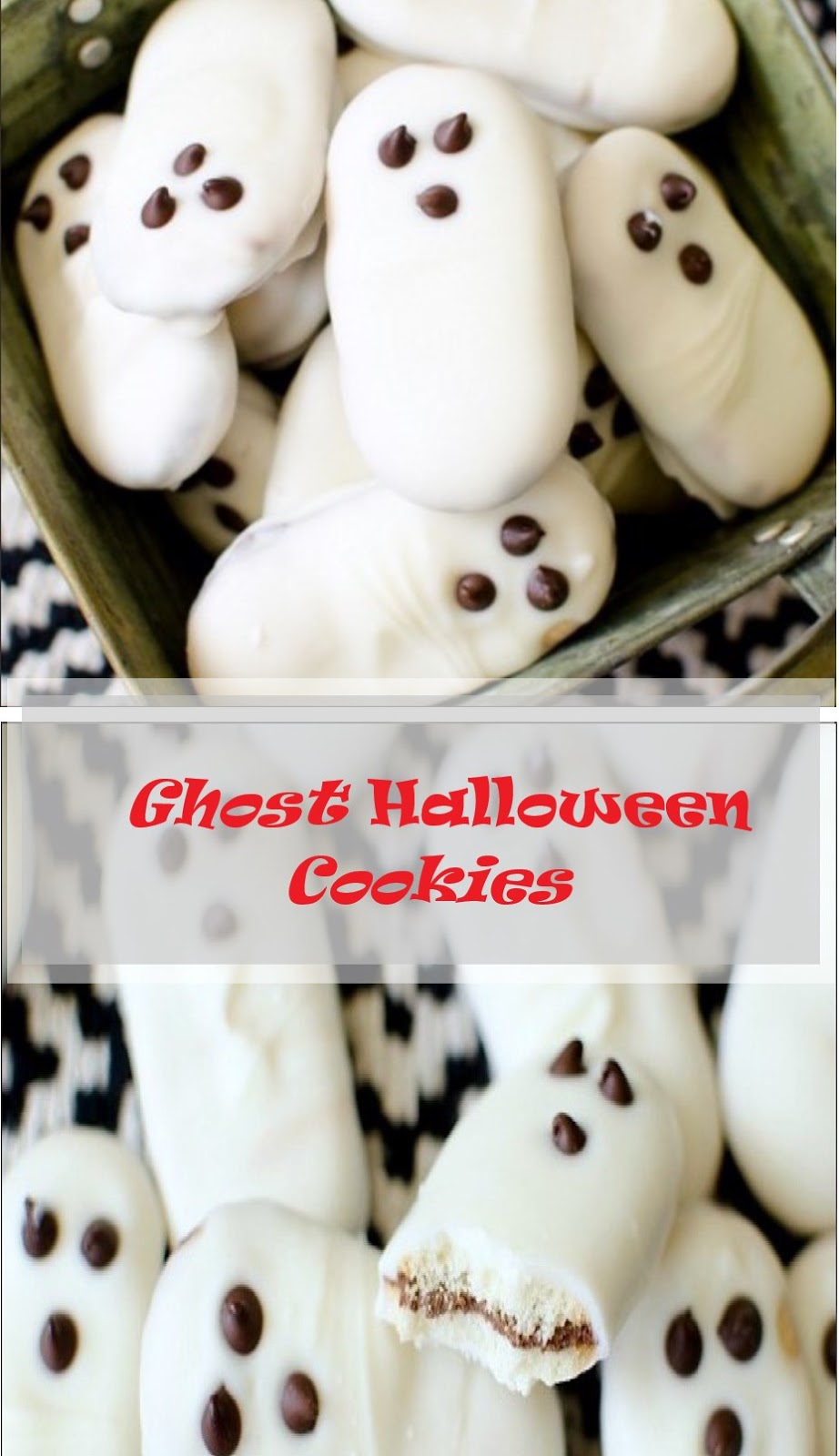 Ghost Halloween Cookies Ghost Halloween Cookies