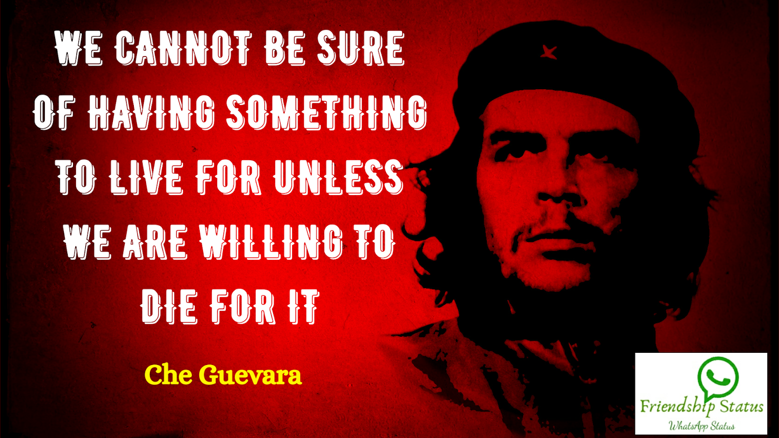 Best 25+ Most Inspirational Che Guevara Quotes