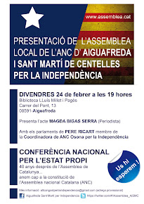 Presentació Aiguafreda i Sant Martí de Centelles per la Independència
