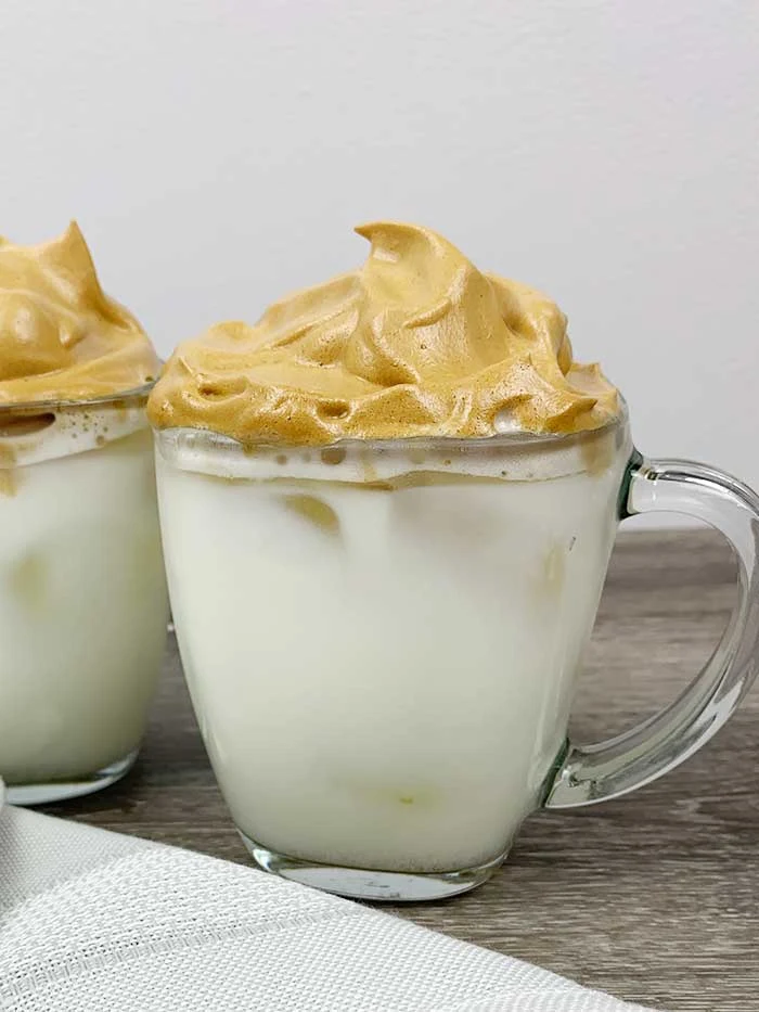 French Vanilla Dalgona Coffee Recipe With or Without Instant Coffee