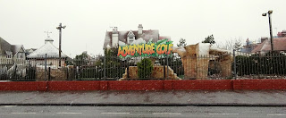 A snowy Fantasia Adventure Golf in Felixstowe A snowy Fantasia Adventure Golf in Felixstowe