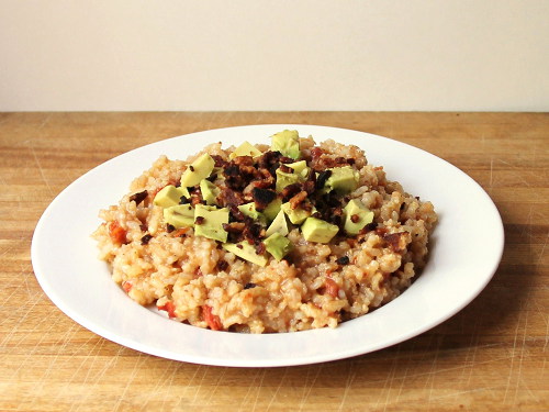 Cookistry: Bacon and Tomato Risotto