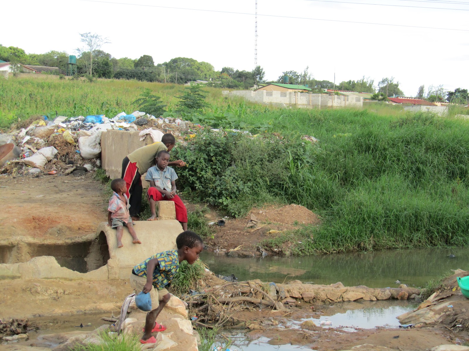 Diana's trip to Zambia with WaterAid Day 5 High density slums