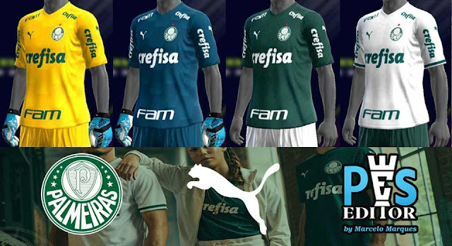 Pes 2013 Kit Palmeiras Puma 2020 2021 Kazemario Evolution