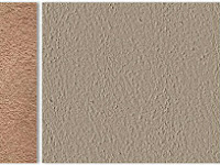 Pertegas Karakter Dinding dengan Cat Tekstur