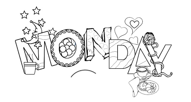 Alten Ink: Coloring Page for Monday