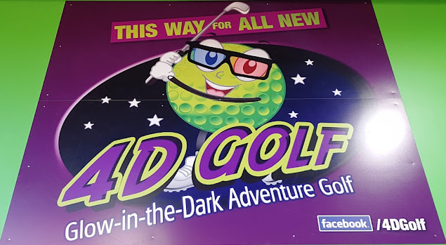 4D Cosmic Golf in Castleford
