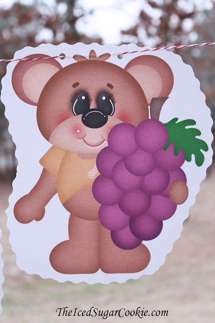 Peanut Butter And Jelly Sandwich DIY Birthday Party-Teddy Bear Picnic Birthday Party Banner Flag Bunting Garland Peanut Butter And Jelly Sandwich DIY Birthday Party-Teddy Bear Picnic Birthday Party Banner Flag Bunting Garland