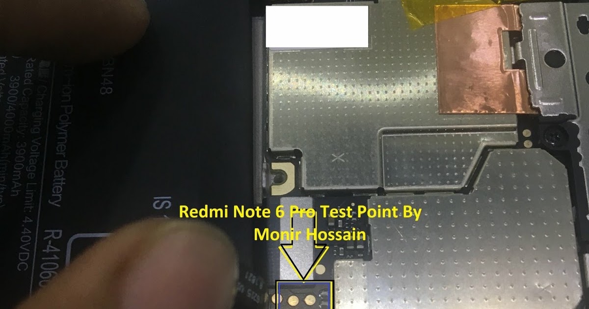 Redmi Note 6 Pro Test Point Redmi Note 6 Pro EDL Mode My Mobile Dump File