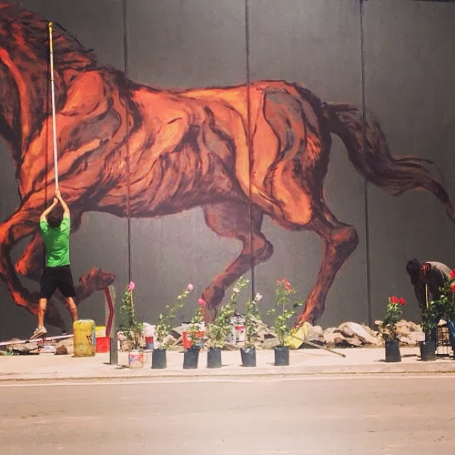 New Mural By Franco Fasoli aka JAZ for the Proyecto Puento In Cordoba, Argentina. 3