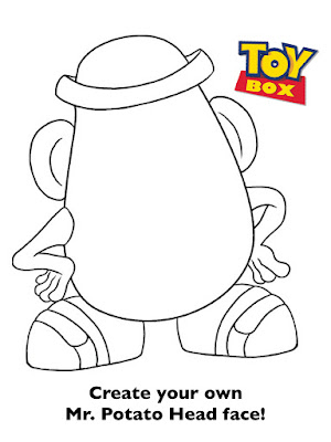 Tea with Mrs Nesbitt: Mr Potato Head Template Tea with Mrs Nesbitt: Mr Potato Head Template