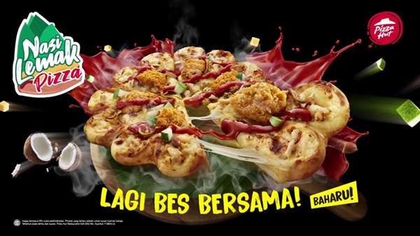 Nasi Lemak Pizza dari Pizza Hut