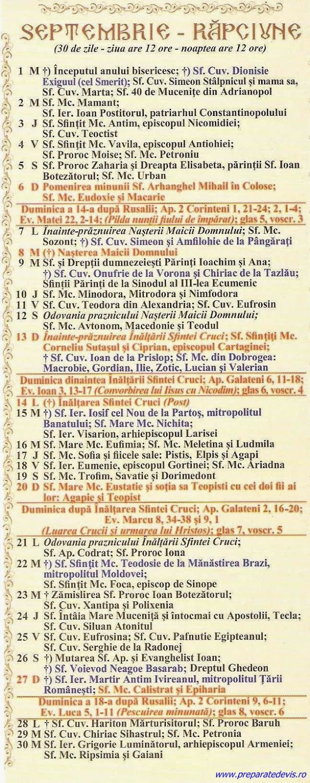 Sarbatori Religioase Sarbatori Crestine Ortodoxe 2015 Retete Culinare Preparatedevis Ro