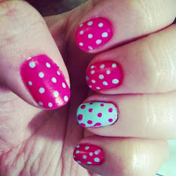 nails nail bobby easy polka dot pins mani nailzz crazy
