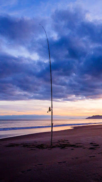 Wallpaper of peaceful beach, sea, twilight