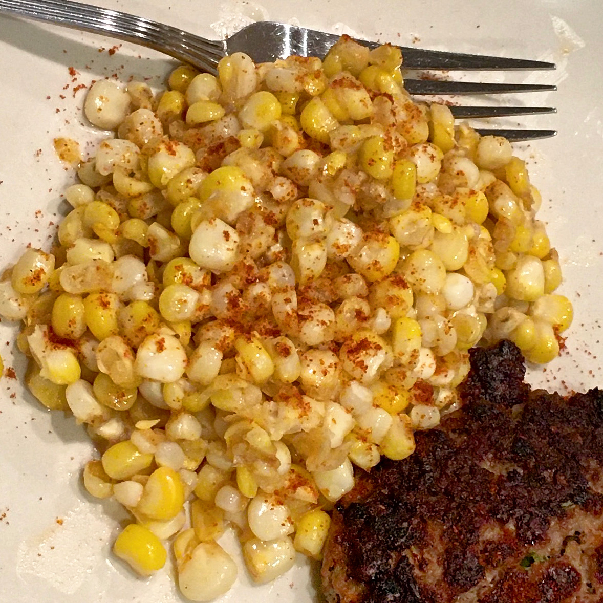 Cooking without a Net Fresh Corn with Smoked Sweet Paprika