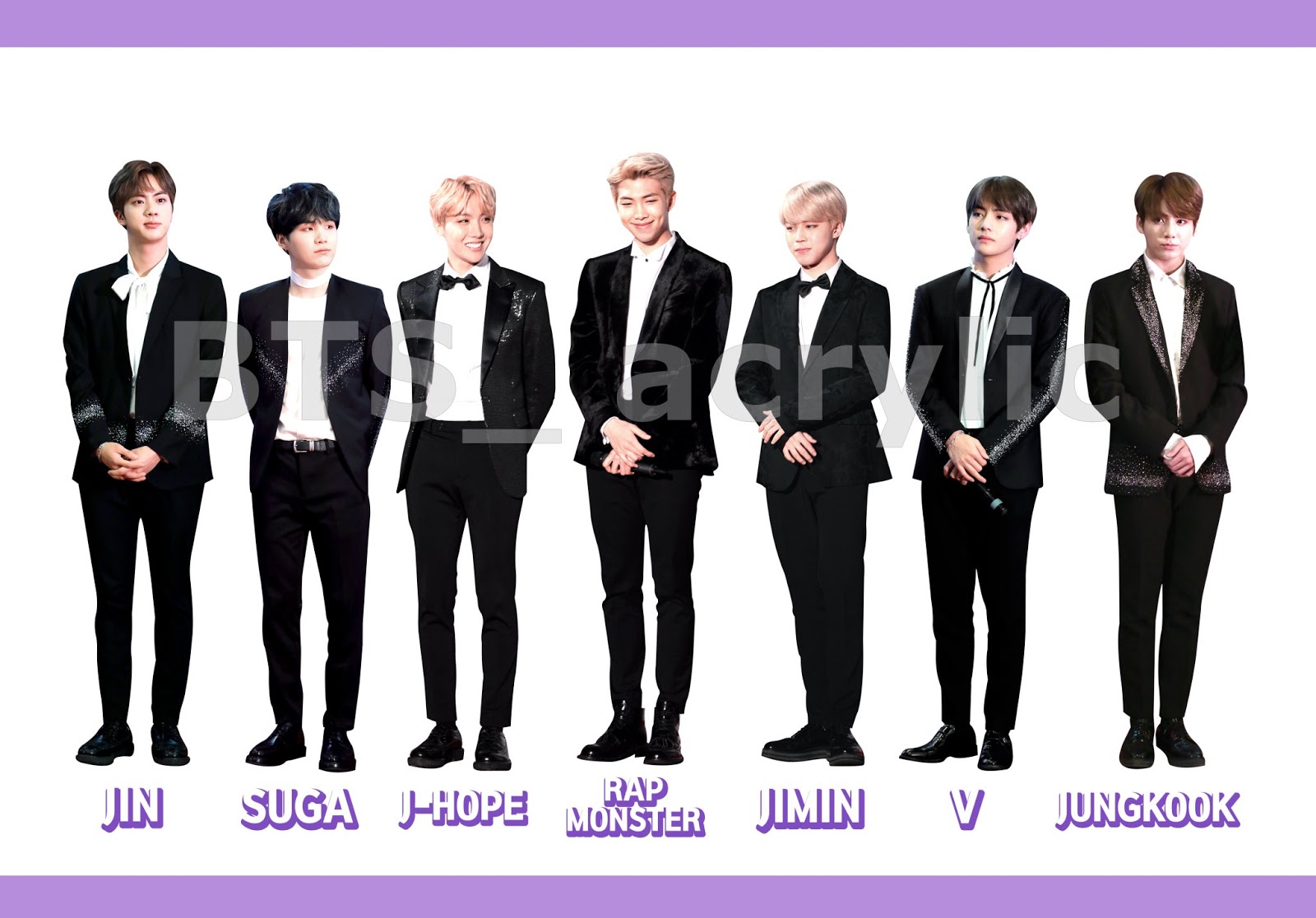 Don't wanna be lonely, just wanna be yours: BTS ACRYLIC STAND by BTS