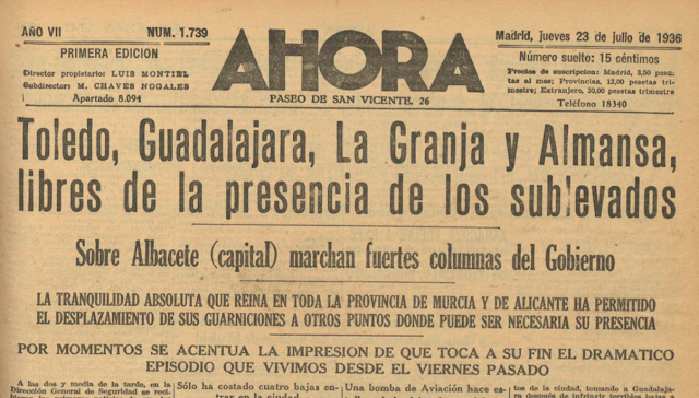 toledo guerra civil asedio alcázar 1936