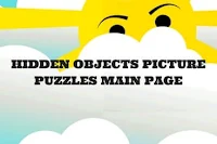 Picture Puzzles in which one has to find hidden objects