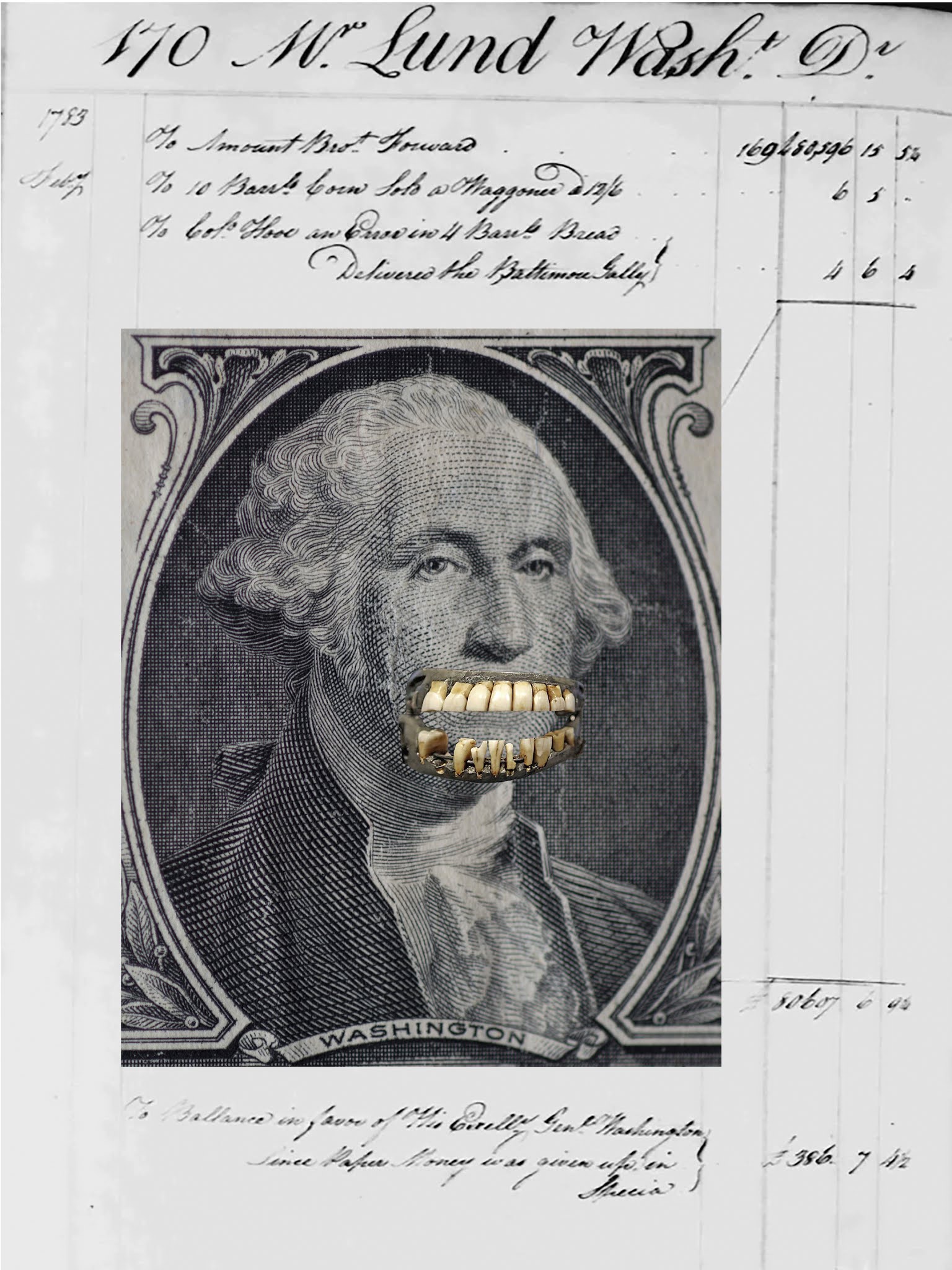 View from the Heartland Washington's Dentures Teeth from