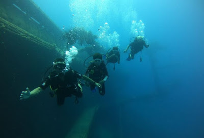 Aqaba, Mar Rojo. Submarinismo en el Naufragio del Cedro Orgullo.