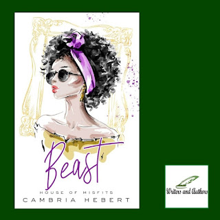 Cover Reveal: Beast by Cambria Hebert #XpressoTours #coverreveal #cambriahebert #Beast #houseofmisfits