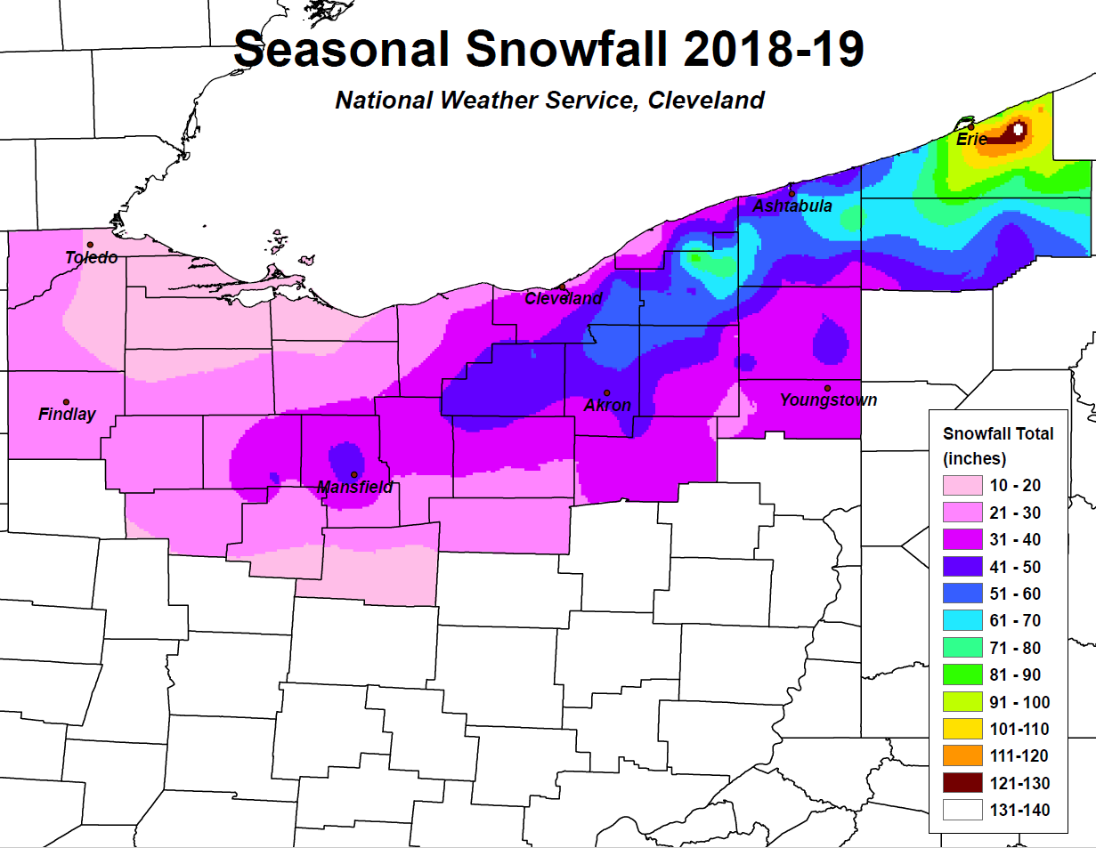 Scott Sabol's World of Weather Recent Seasonal Snowfall Totals