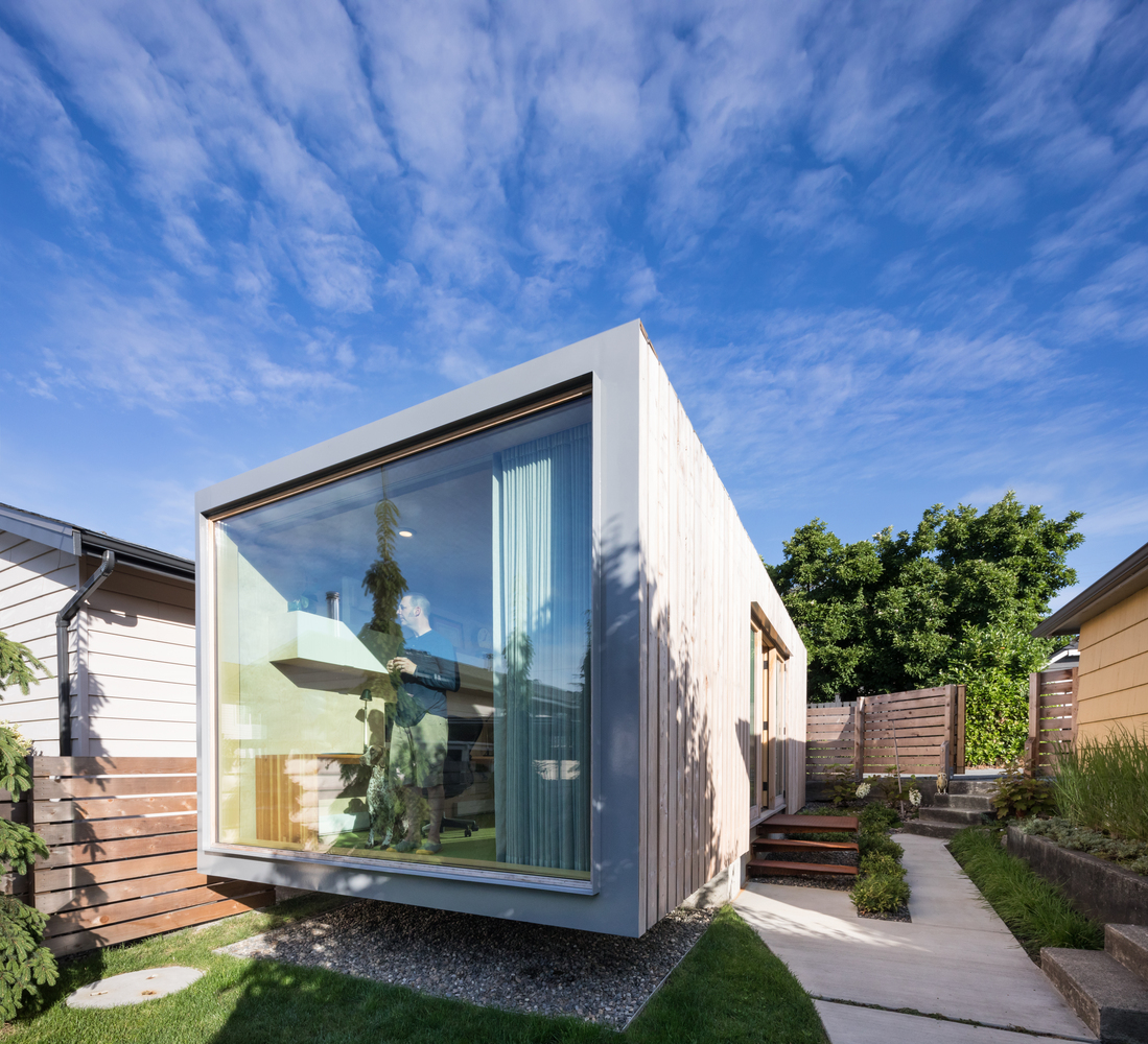 Shipping Container Homes & Buildings Shipping Container Backyard