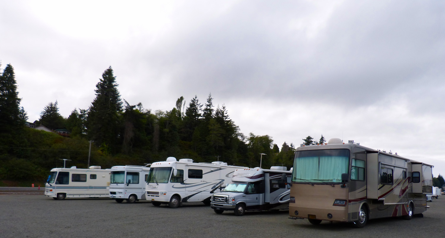 Going RV Way Coos Bay, Oregon
