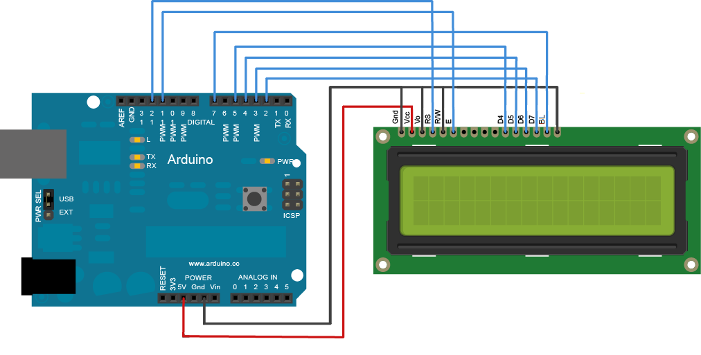 arduino lcd library help arduino lcd library help